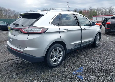 2015 Ford Edge Titanium из США, поврежденный, VIN 2FMTK3K95FBB29939